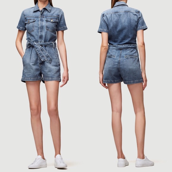 frame denim romper